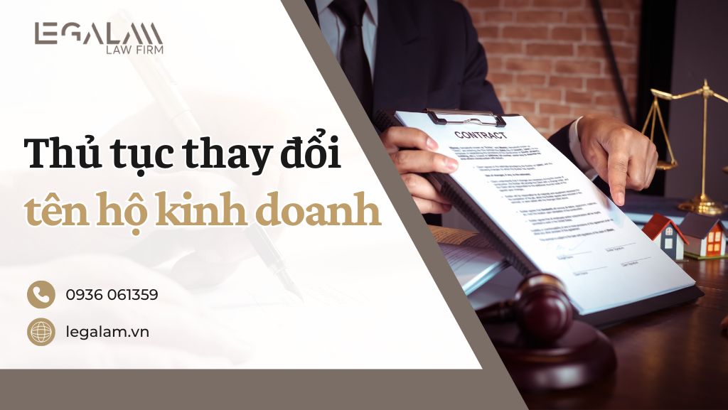 Thủ tục thay đổi tên hộ kinh doanh trên giấy phép