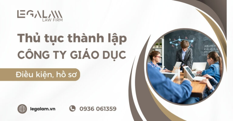 Thủ tục thành lập công ty giáo dục