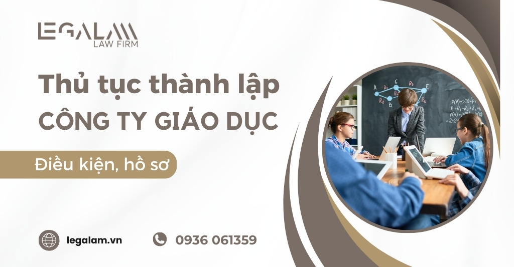 Thủ tục thành lập công ty giáo dục