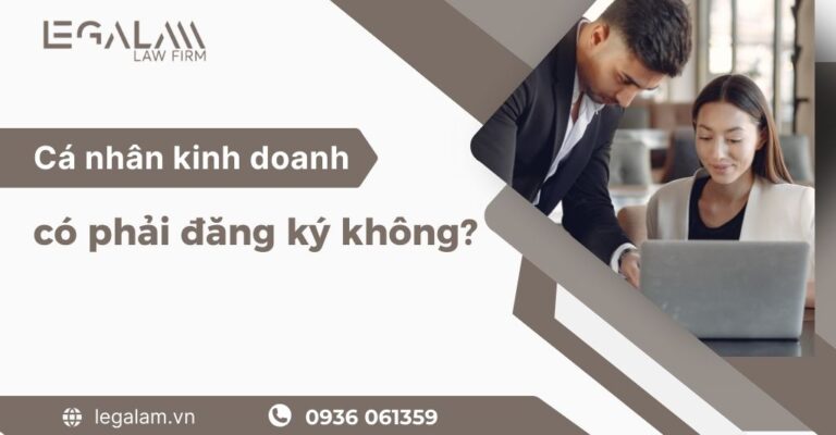 Cá nhân có phải đăng ký kinh doanh không?