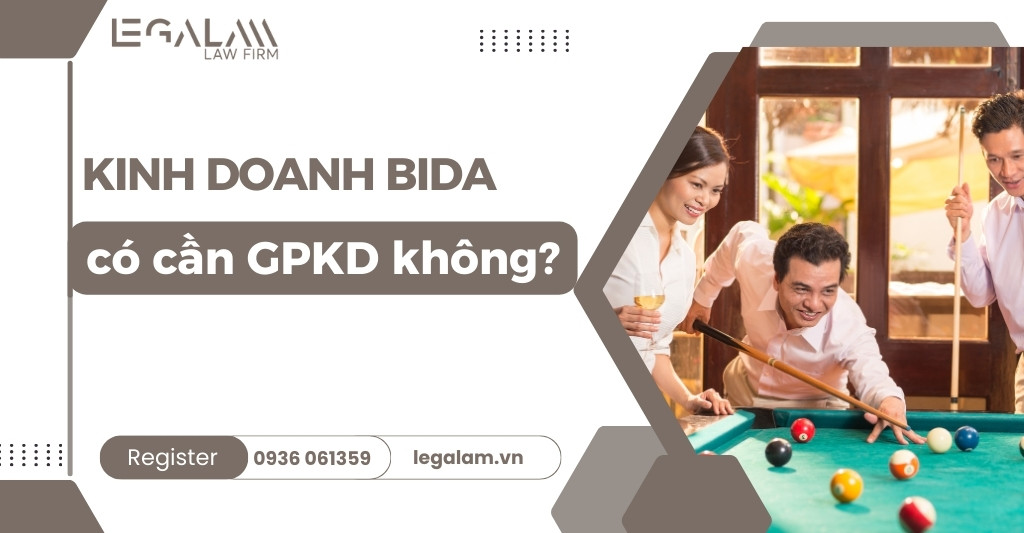 Thủ tục đăng ký Giấy phép kinh doanh bida